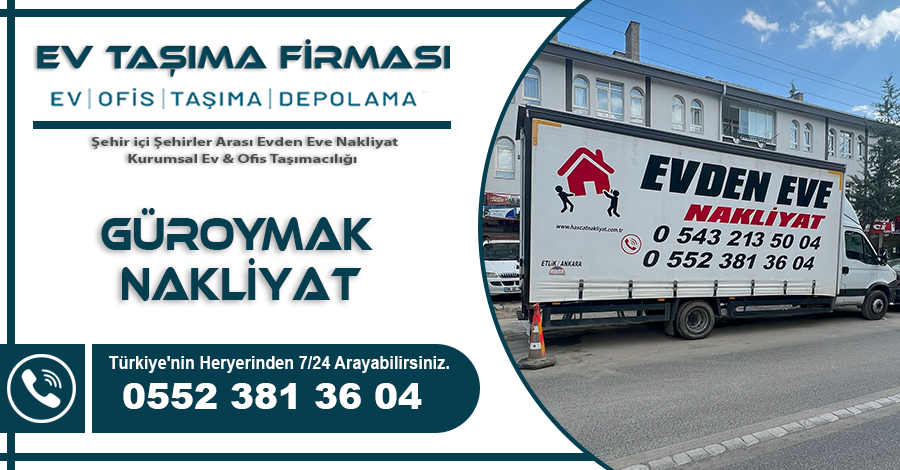 Güroymak evden eve nakliyat ev tasima firmasi